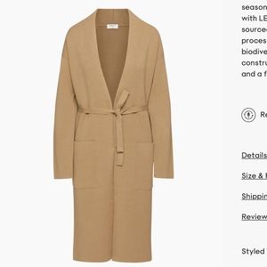 Babaton Ty Cardigan - Camel